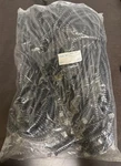 Lot Of 100 Flat Black 12ft Handset Cord For Polycom Vvx Series Ip Phone Voip. Fixed Price $169.99.