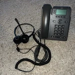 2k Cisco Cp-6821-3pcc-k9= Phone For Multiplatform Systems W/ Headset. Fixed Price $69.99.