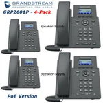 4 Grandstream Grp2601p 2-line 2 Sip Office Phone Poe Bundle Lot. Fixed Price $155.79.