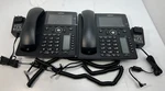 Lot Of 2 Nextiva X-885 Voip Sip Color Desk Phone With Adapter No Stand. Fixed Price $129.00.