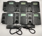 Lot Of 6 Polycom Vvx311 Corded Business Media Line Ip Phones 2201-48350-001. Fixed Price $149.99.