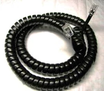 5-pack Lot Ge/thomson Pro Series Phone Handset Cord 1-2-3 Line Curly Black 12ft. Fixed Price $14.99.