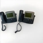 Cisco Phone Cp-7962g Unified Voip Ip Business Phones With Stand. (lot Of 2). Fixed Price $28.95.