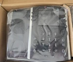 Lot Of 2: X Polycom Vvx 401 Corded 12 Line Poe Phone - Black (2200-48400-001). Fixed Price $69.99.