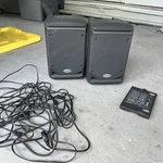 Samson Expedition2 Speakers Xp150 150-watt With Cables, Good Condition. Fixed Price $114.66.