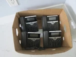Lot Of 4 Unitscisco Desk Phone Cp-7821 Voip Black Silver Stand Business Office. Fixed Price $42.00.