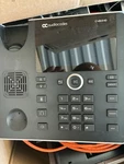 Audiocodes C450hd Voip Corded Telephone Black Ethernet Speakerphone. Fixed Price $20.00.