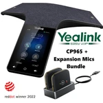 Yealink Cp965 Conference Phone Touch Screen 12 Mic Android + Cpw65 Expansion. Fixed Price $759.95.