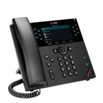 Poly Vvx 450 12-line Poe Ip Desk Corded Phone With 4.3" Display 89b76aa - New. Fixed Price $85.95.