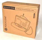 Polycom Cx500 Ip Phone For Microsoft Lync, Black, Poe *new, Open* 2200-44300-02b. Fixed Price $24.99.