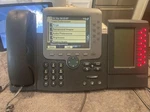 Cisco Cp-7970g -sip Asterisk Ready Voip Poe Color Lcd Touch Screen & Ext. Module. Fixed Price $21.99.