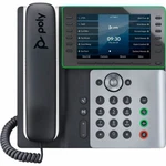 Poly Edge E500 Ip Phone With Poe & Power Supply Voip Desk (89b56aa#aba). Fixed Price $345.14.