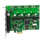 Openvox A400e 4 Port Analog Pci-e Base Card, No Modules. Fixed Price $98.00.