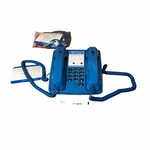Cyracom Vt-801 Dual Handset Blue Medical Phone With Over-the-phone Translation. Fixed Price $33.00.