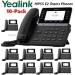 10 Yealink Mp55 E2 Teams Phone 1301231 Bundle. Fixed Price $2644.99.