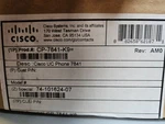 Cisco 7841 Cp-7841-k9 Voip Phone 4 Line 74-101624-07 New. Fixed Price $65.21.