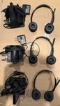 Plantronics Savi W720 Multi-device Noise-cancel Wireless Headset System. Fixed Price $40.00.