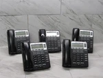 Lot Of 5 Allworx 9204 Display Phones With Stands And Handsets! Tested!. Fixed Price $87.97.