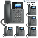 6 Grandstream Grp2602g 2-line 4 Sip Accounts Office Phone Poe + Gigabit Ethernet. Fixed Price $289.95.