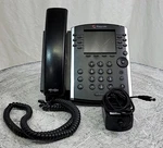 Polycom Vvx410 2201-46162-001 Sip Voip Desktop Phone. Fixed Price $8.82.