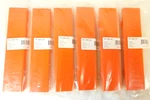 66m1c-or Hinged Cover For Dynacom 66 Block - Orange Quantity Of 6. Fixed Price $25.20.