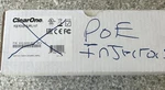 Clearone 910-3200-202 Poe Power Supply Kit For Bfm2 Beamforming Microphone. Fixed Price $224.99.