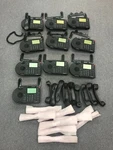 Lot Of 10 Shoretel 230-11 Voip Ip Business Phone Black W/handsets/cords/stands. Fixed Price $49.99.