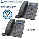 2 Grandstream Grp2601w 2-line Sip Office Phone 2.4ghz Wifi Bundle Lot. Fixed Price $89.99.
