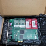 Openvox A400e22 4 Port Analog Pci-e Card + 2 Fxs Fxo. Fixed Price $120.00.
