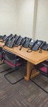 14 Polycom Vvx 401 Corded 12 Line Poe Phones - Black (2200-48400-001). Fixed Price $200.00.