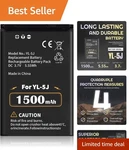 Rechargeable Yl 5j Battery For Yealink W59r W56h W76p W60p Supports One Talk. Fixed Price $28.49.