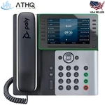 Poly Edge E550 Ip Phone Poe Voip Desk 48-line 5" Display Wi-fi Bluetooth. Fixed Price $164.99.