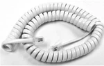 2-pack Bright White 9ft Big-button Amplified Phone Handset Cord Vision Elderly. Fixed Price $8.99.