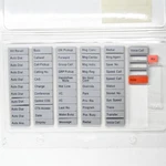Nortel Norstar Meridian M7100 M7208 M7310 M7324 Phone Button Key Caps Partial. Fixed Price $15.16.