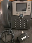 Cisco Spa525g 5-line Voip Ip Desk Phone W/ Speakerphone, Ethernet Usb, Black. Fixed Price $34.99.