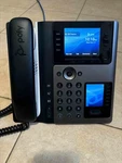 Poly Edge E400 Ip Phone Voip Dual 3.5" & 2.4" Lcd Display W/stand, 32 Lines Used. Fixed Price $85.00.