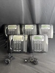Lot Of 5 Allworx 9212l Backlit Display Ip Office Phones W/ Handsets & Stands. Fixed Price $99.99.