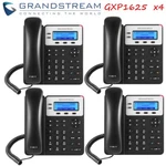4 Pack Grandstream Gxp1625 Small Business Office Hd Ip Phone 2 Line Poe. Fixed Price $171.95.