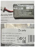 Genuine Poly/plantronics Battery For Cs540 (co54), Jan 2025 Date Code. Fixed Price $16.95.