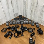 Lot Of 11 Cisco Cp-7921 Wireless Ip Phone 18 Batteries 9 Chargers Untested As-is. Fixed Price $100.00.