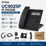 Htek Uc902sp Ip Phone Voip Desk Telephone With Handset Psu & Mount. Fixed Price $125.00.