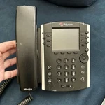 Polycom Vvx 400 Business Media Phone With Wall Mount. Voip Phone.. Fixed Price $36.00.