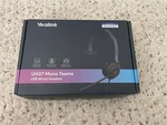 New Yealink Uh37-mono-uc Mono Teams Usb Wired Headset. Fixed Price $39.95.
