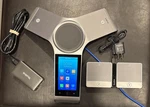 Yealink Cp960 Conference Phone W/poe Power Adapter & Wireless Mics Factory Reset. Fixed Price $100.00.