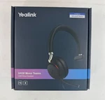 Yealink Headset Uh38 Usb Wired Mono Teams Certified With Noise-cancelation - New. Fixed Price $29.88.