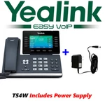Yealink Sip-t54w Prime Business Phone 4.3" Color Screen W/ Power Supply Adapter. Fixed Price $198.95.