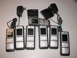 Lot Of 6 X Mitel 632d Phones & 1 Aastra 612d 2 Charger. Fixed Price $181.36.