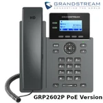 Grandstream Grp2602p 2-line 4 Sip Accounts Office Phone Poe Version - No P/s. Fixed Price $51.99.