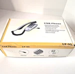 Usb Voip Internet Phone W/ Software Cd Skype Windows 2000, Xp New Old Stock Vtg. Fixed Price $23.99.