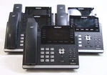 5x Yealink Sip-t46g Verizon Black Gigabit Ip Phones Read As Is. Fixed Price $124.95.
